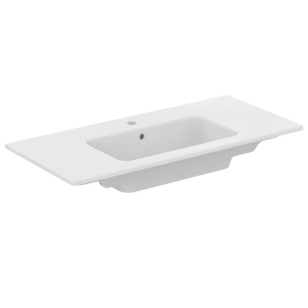 Ideal Standard Eurovit vanity lavabo 1015 x 450 mm - blanc - avec trou de robinet - avec trop-plein