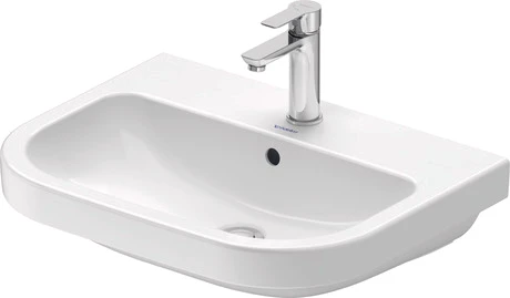 Duravit D-Code lavabo 600 x 460 mm - blanc - avec trou de robinet - avec trop-plein
