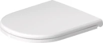 Duravit D-Code abattant - NOUVEAU MODELE - blanc - avec amortissuer de fermeture - démontable