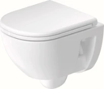 Duravit D-Code Cuvette suspendue Compact Blanc brillant 480 mm