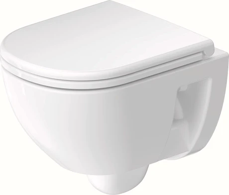 Duravit D-Code Cuvette suspendue Compact Blanc brillant 480 mm