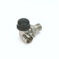 Begetube robinet radiateur thermostatisable double-équerre gauche 1/2 x M24 - valeurs Kv réglables