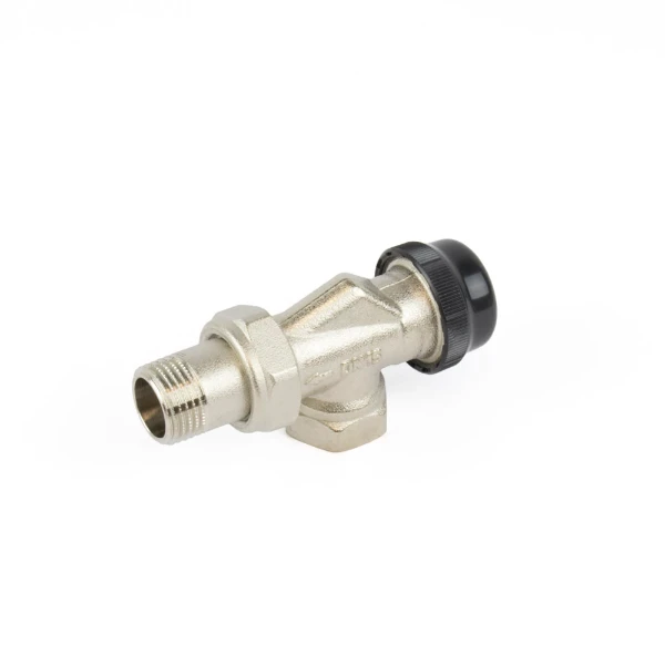 Begetube robinet radiateur thermostatisable équerre inversé 1/2 x 1/2 - valeurs Kv réglables
