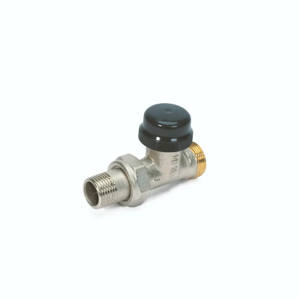 Begetube robinet radiateur thermostatisable droit 1/2 x M24 - valeurs Kv réglables