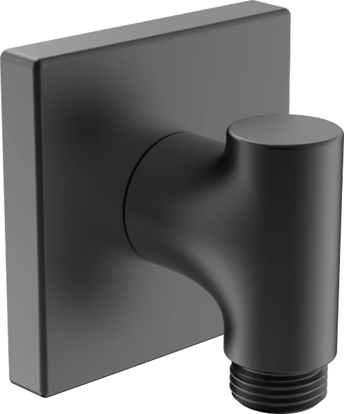 Hansa Oras Group wandaansluitbocht 75 x 75 mm - zwart mat