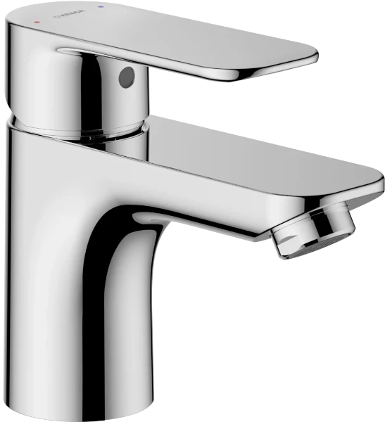 Hansa HansaBasic mélangeur lavabo sans vidage automatique - mousseur PCA® - chromé