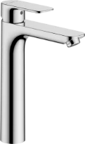 Hansa HansaBasic mélangeur lavabo autoportant - mousseur PCA® - chromé