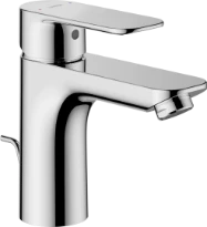 Hansa HansaBasic XL mélangeur de lavabo avec vidage avec tirette - mousseur PCA® - chromé
