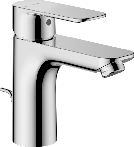 Hansa HansaBasic XL mélangeur de lavabo avec vidage avec tirette - mousseur PCA® - chromé