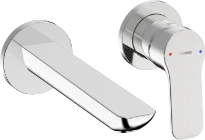 Hansa HansaBasic kit de finition pour mélangeur lavabo - mousseur PCA® - mousseur CACHÉ® - chromé