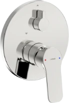 Hansa HansaBasic kit de finition mélangeur bain/douche - chromé