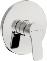 Hansa HansaBasic kit de finition mélangeur de douche - chromé