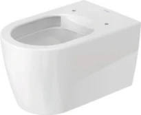 Duravit ME by Starck toilette suspendue 370 x 570 mm - rimless sans rebord - blanc mat Hygieneglaze - fixation invisible