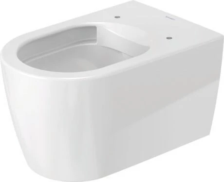 Duravit ME by Starck toilette suspendue 370 x 570 mm - rimless sans rebord - blanc mat Hygieneglaze - fixation invisible