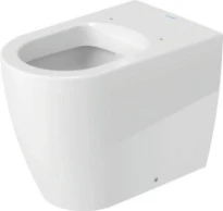 Duravit ME by Starck cuvette back-to-wall 370 x 600 mm - blanc mat Hygieneglaze - uitgang horizontaal