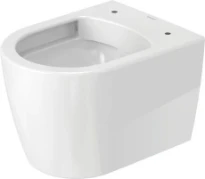 Duravit ME by Starck compact toilette suspendue 370 x 480 mm - rimless sans rebord - blanc mat - fixation invisible