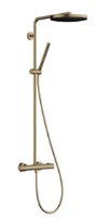 Hansgrohe Pulsify S Puro Showerpipe 260 1jet EcoSmart avec thermostat Ecostat Fine et douchette - Brushed Bronze