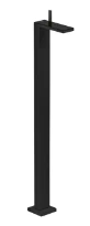 Axor MyEdition mitigeur lavabo au sol 70 - Push-Open vidange - avec plaque de finition - noir mat