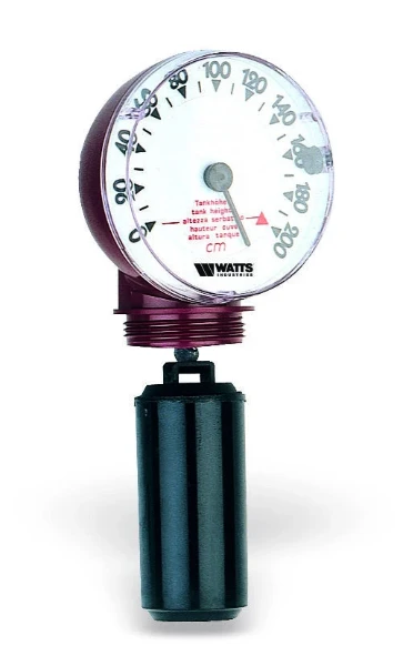 Watts Meca M200V jauge mécanique verticale 6/4 M