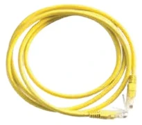DAB KIT CABLE RJ45 2m CAT5E SHIELDED YELLOW