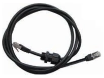 DAB CABLE + CLAMP CAT F-UTP 5E 2m