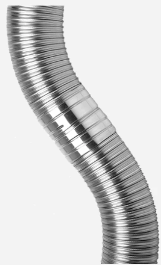 Roccheggiani Isoflex TDX 316L inox double flexible 180 mm (rouleau 30m) - pas pour condensation - prix par mètre