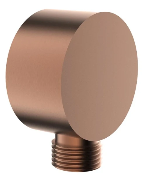 Procasa Vivo muuraansluitbocht 1/2 - Brushed Copper PVD - koper mat PVD