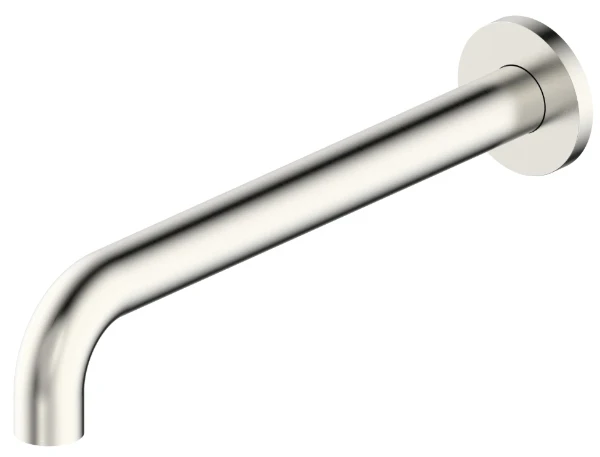 Procasa Vivo baduitloop 1/2 x 250 mm - inkortbaar - Brushed Nickel PVD - geborsteld mat PVD