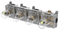 Procasa Vivo set à encastrer pour thermostat mural de bain