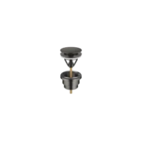 Dornbracht vidage sans clic-clac 1 1/4" Dark Platinum mat