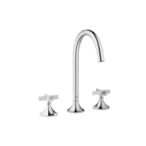 DORNBRACHT VAIA Mélangeur lavabo à 3 trous avec garniture d'écoulement chromé