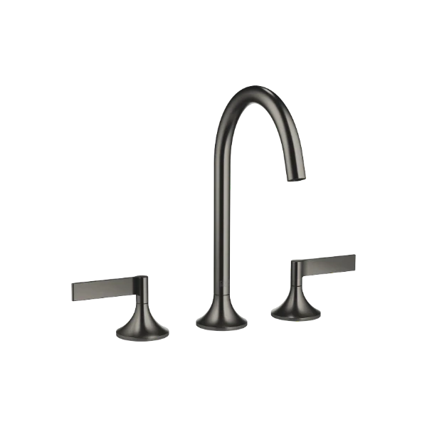 DORNBRACHT VAIA Mélangeur lavabo à 3 trous avec garniture d'écoulement Dark Platinum matt