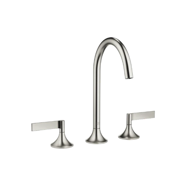 DORNBRACHT VAIA Mélangeur lavabo à 3 trous avec garniture d'écoulement platine mat