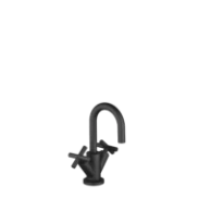 DORNBRACHT Tara Mélangeur de lavabo monotrou avec garniture d'écoulement noir mat
