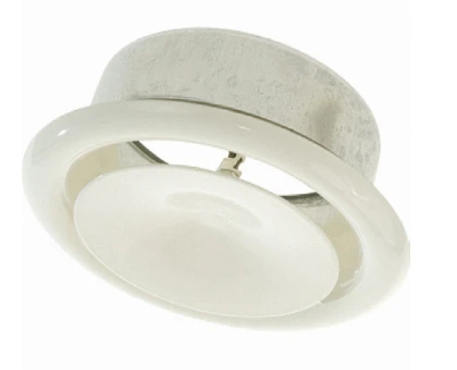 Egeda SR-S toevoerventiel met aansluitbus - rond 200 mm