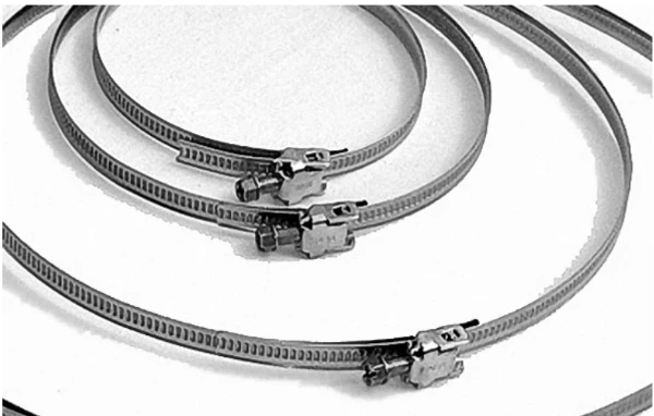 Egeda metalen klemband voor ventilatiebuis dia 60 - 270 mm (doos 100st) - prijs per stuk