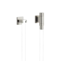 DORNBRACHT WATER TUBE Coude mural pour tube Kneipp avec support de flexible avec rosace individuelle platine mat
