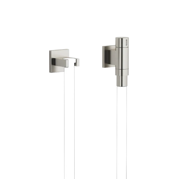 DORNBRACHT WATER TUBE Coude mural pour tube Kneipp avec support de flexible avec rosace individuelle platine mat