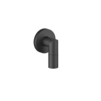 Dornbracht coude de raccordement mural noir mat