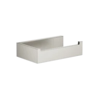 Dornbracht MEM porte-rouleau sans couvercle platina mat