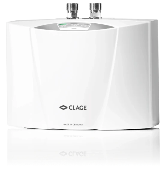 Clage MCX3 petit chauffe-eau instantané electronique 3,5kW 230V 2,0L/min 38°C - ERP label sanitaire: A
