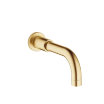 DORNBRACHT Tara Bec déverseur de bain pour montage mural laiton brossé