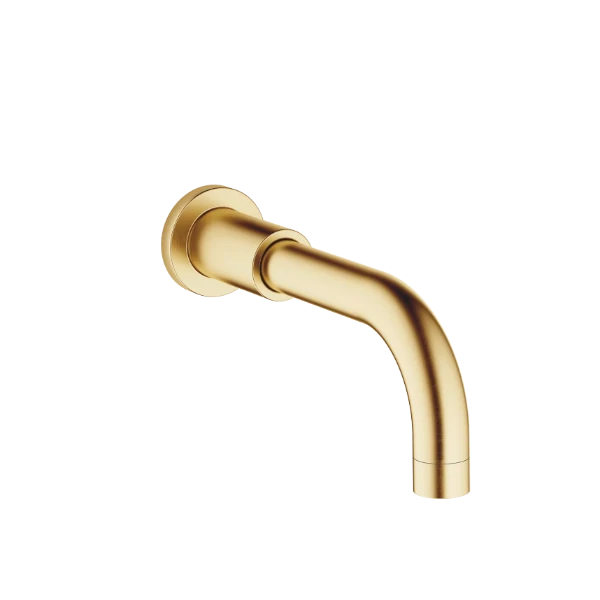 DORNBRACHT Tara Bec déverseur de bain pour montage mural laiton brossé