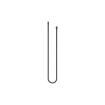DORNBRACHT WSS Flexible métallique de douche 1/2" x 3/8" x 1750 mm noir mat