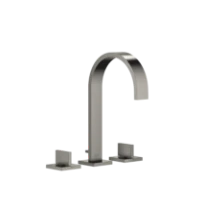 DORNBRACHT MEM Mélangeur lavabo à 3 trous avec garniture d'écoulement Dark Platinum matt