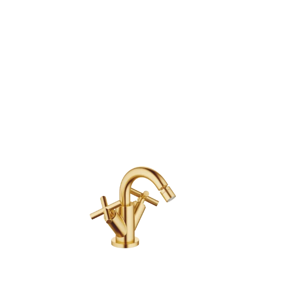 DORNBRACHT Tara Mélangeur de bidet monotrou avec garniture d'écoulement laiton brossé