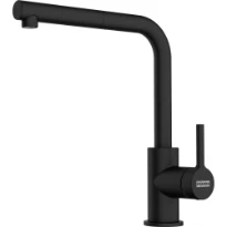 Franke Lina L mitigeur de cuisine avec bec extractible - Levier latéral - noir mat