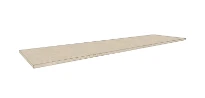 Procasa Klaire top - HPL plan vasque 1700 x 460 x 18 mm - sans découpe - linnen