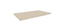 Procasa Klaire top - HPL plan vasque 700 x 460 x 18 mm - sans découpe - linnen