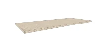Procasa Klaire top - HPL plan vasque 1000 x 460 x 18 mm - sans découpe - linnen